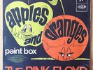 Pink Floyd Apples & Oranges French PS signed by Mason, Waters, Gilmour, Wright
