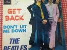 THE BEATLES GET BACK Don't Let Me Down VINYL RECORD SINGLE 7 INCH FROM ISRAEL