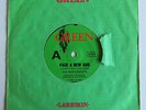 New Christs / Radio Birdman - Face A New God Australia 1981 Green Original  M-