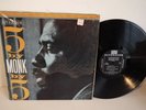 THELONIOUS MONK 5 By Monk By 5 LP original RIVERSIDE 1150 stereo deep groove NM+