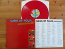 GANG OF FOUR - ENTERTAINMENT - MEGA LIMITED RED VINYL - MINT
