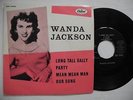 WANDA JACKSON Long Tall Sally / Party + 2 EP 45 7