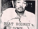 PUNK ROCK vaginal jesus Beat Rodney Down white vinyl RECORD hatecore-Seth Putnam