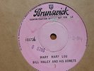 Bill Haley and His Comets - Mary Mary Lou 1958 UK 45 BRUNSWICK DEMO