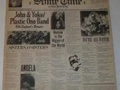 Beatles Lennon Sometime in New York City Apple LP & Both Inserts & Vinyl Etching