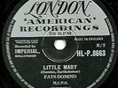VERY RARE FATS DOMINO R&B 78 