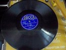 RARE  DECCA AUTOGRAPHED RECORD 78 RPM DISC 1819 A TO RUDY   BING CROSBY