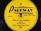 Blues 78 BABY FACE LEROY TRIO Rollin' And Tumblin' on Parkway