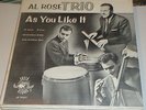 AL ROSE TRIO AS YOU LIKE IT LP COVER MEMPHIS PIANO TRIO JAZZ