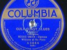 Blues 78 BESSIE SMITH Gulf Coast Blues / Down Hearted Blues on Columbia
