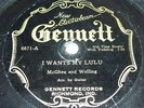 McGHEE & WELLING 78 rpm GENNETT 6671 pre war country E-