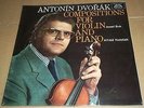 Josef Suk DVORAK Compositions for Violin & Piano  Supraphon MS 111 1311/2 SEALED