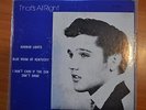 ROCKABILLY ELVIS PRESLEY VERY RARE SUN EP-100 THAT' S ALL RIGHT