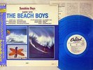 BEACH BOYS SUNSHINE DAYS CAPITOL ECS-81576 JAPAN CLEAR BLUE ,PROMO,OBI LP
