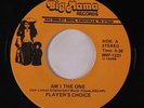 rare Modern Soul 45 PLAYER'S CHOICE am i the one BIG MAMA Hear