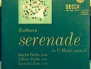 JOSEPH LILLIAN FUCHS & ROSE beethoven serenade 10