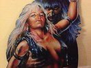 Warlock - Triumph and Agony - RAR Grösstes Plattencover der Welt  Doro
