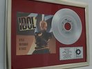 Billy Idol Eyes Without A Face   - Single silver Record, Schallplatte, Award