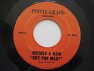 MUSCLE & HAIR Cry For Mary UNKNOWN 60's XIAN PSYCH HIPPIE 45 PRIVATE PRESS