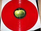BEATLES Let It Be Very Rare Swedish RED VINYL  Apple 1970 + rare Sticker Mint-