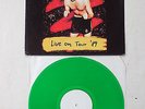 THE POGUES  -- PEACE AND LOVE   LIVE ON TOUR 89  green vinyl