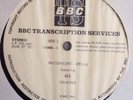 U2 In Concert 1983 BBC Transcription Service Disc - 295 RARE