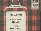 HOLLIES- 2 X ORGINAL SINGLE 45s- ODEON- BOTTLECOVER 