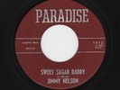 '60s Txs R&B/Soul JIMMY NELSON Sweet Sugar Daddy/I'll Be Ready PARADISE M- HEAR