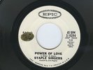 RARE NORTHERN ORIGINAL   STAPLE SINGERS  POWER OF LOVE  EPIC DJ  EX CONDITION