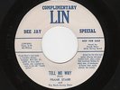 '55 Txs Bopper FRANK (Andy) STARR Tell Me Why LIN 1013 VG++ DJ HEAR BOTH NOW