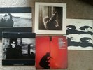 U2 LP 5 lot* Under a Blood Red Sky, by U2,Vinyl Oct-1990, Joshua tree, ORIGINALS