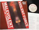 VIOLENT FORCE -Malevolent Assault of Tomorrow LP 1987 running wild sodom exumer