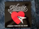 ATLANTIS Straight through the heart LP 1986  Private US Melodic Metal