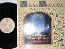 FRANCO BATTIATO  LP MESSA ARCAICA PROG ITALIA