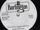 RARE PUNK FROM HOLLAND HIGH TREASON 45 SATURDAY NIGHT SPECIAL