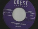 ROCKABILLY-- BO DAVIS w / E. COCHRAN -LET'S COAST AWHILE --HEAR BOTH -1956 CREST
