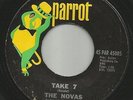 SURF INSTRO bw/ MONSTER GARAGE- NOVAS--TAKE 7 /  the CRUSHER-- HEAR -1964 PARROT