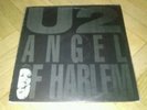 U2 ANGEL OF HARLEM ITALIAN PROMO UNIQUE P/S