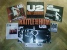 U2 RATTLE AND HUM SPANISH UNIQUE PROMO FOLDER SLEEVE COMPLETE SET