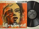 LP 1957 Billie Holiday Ben Webster All or Nothing At All Verve Trumpet 8329