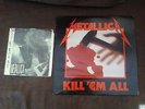 Metallica Kill em all and Metal up your Ass demo LP record lot
