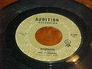 45 RPM THE HUMANS AUDITION RECORD TITLES WARNING AND TAKE A TAXI