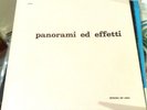 PANORAMI ED EFFETTI rare library LP SPRING SP 4004 MONO ALESSANDRONI