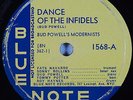 Hear Jazz 78 rpm BUD POWELL Dance Of The Infidels BLUE NOTE 1568 Sonny Rollins