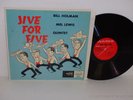 BILL HOLMAN / MEL LEWIS QUINTET Jive For Five LP Andex A3005 MONO DG Original NM