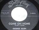 George Allen - Come On Home R&B NORTHERN SOUL BLUES HARP MOD on Sotoplay HEAR IT