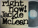 JACKIE McLEAN RIGHT NOW / JAPAN BLUE NOTE KING