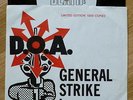 DOA ‘General Strike’ 1983 mint 7” only 1000 made Canada punk SUBHUMANS kbd D.O.A