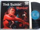 YMA SUMAC Mambo VERY RARE 1955 1st Press TURQUOISE Capitol Labels LP MINT