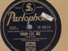 LUIS RUSSELL - Poor L'il Me / JUNGLE TOWN STOMPERS - African 78 rpm disc (A+++)